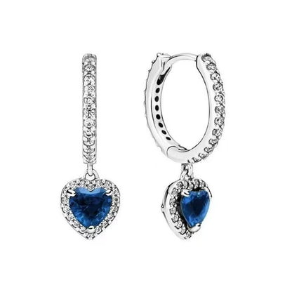BLUE HEART -【RING/EARRINGS/NECKLACE/SET】