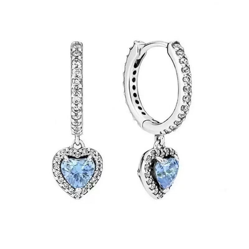 BLUE HEART -【RING/EARRINGS/NECKLACE/SET】
