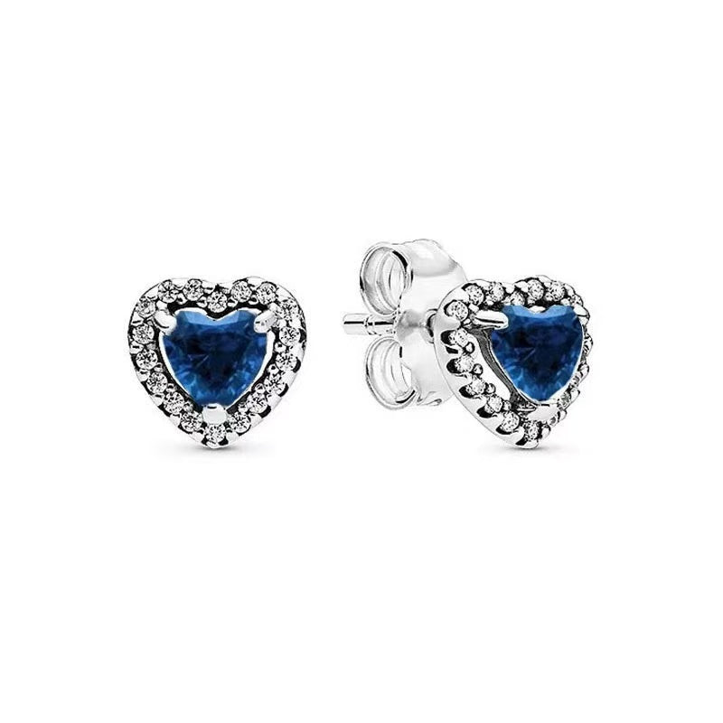 BLUE HEART -【RING/EARRINGS/NECKLACE/SET】