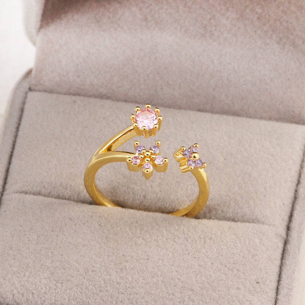 25 STYLES OF DREAMY SPARKLING ZIRCON -【RING】