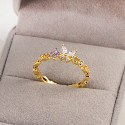 25 STYLES OF DREAMY SPARKLING ZIRCON -【RING】