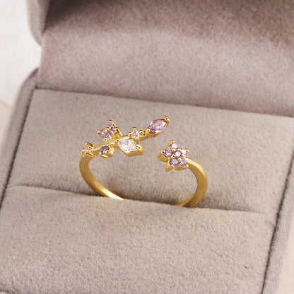 25 STYLES OF DREAMY SPARKLING ZIRCON -【RING】