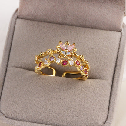 25 STYLES OF DREAMY SPARKLING ZIRCON -【RING】