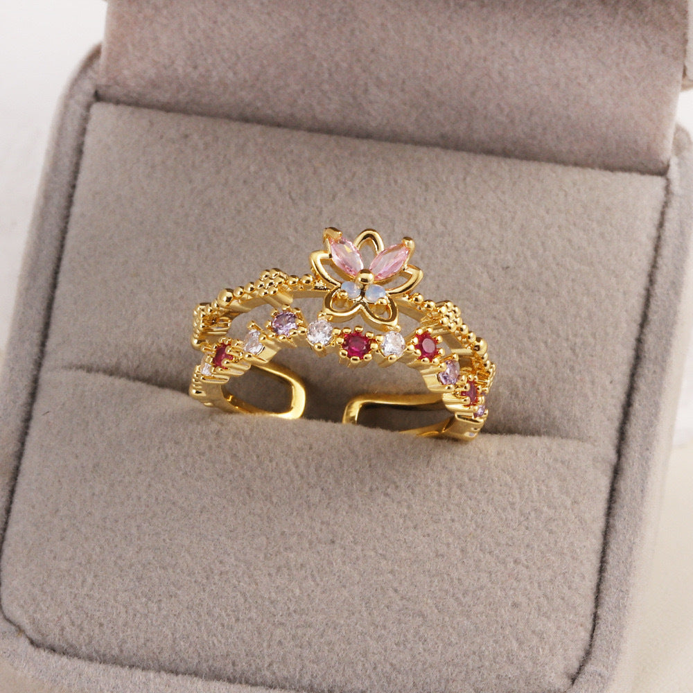 25 STYLES OF DREAMY SPARKLING ZIRCON -【RING】