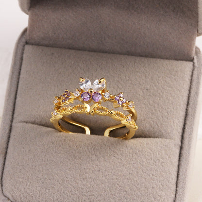 25 STYLES OF DREAMY SPARKLING ZIRCON -【RING】