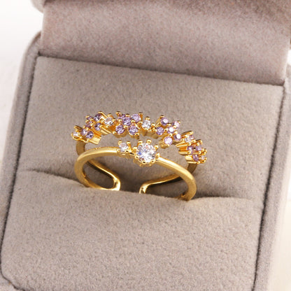 25 STYLES OF DREAMY SPARKLING ZIRCON -【RING】