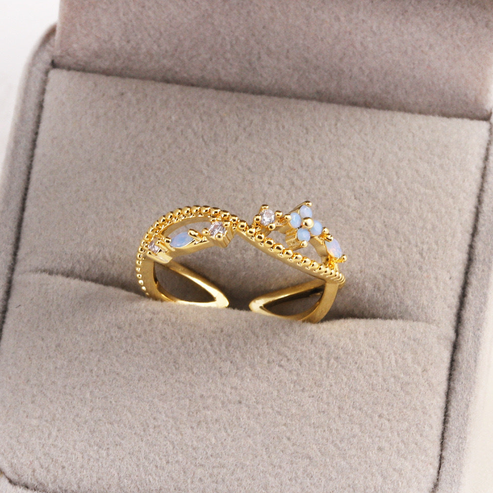 25 STYLES OF DREAMY SPARKLING ZIRCON -【RING】