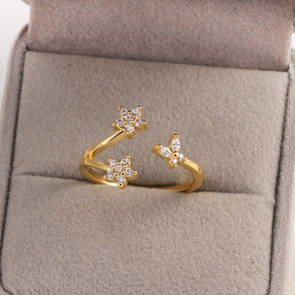 25 STYLES OF DREAMY SPARKLING ZIRCON -【RING】