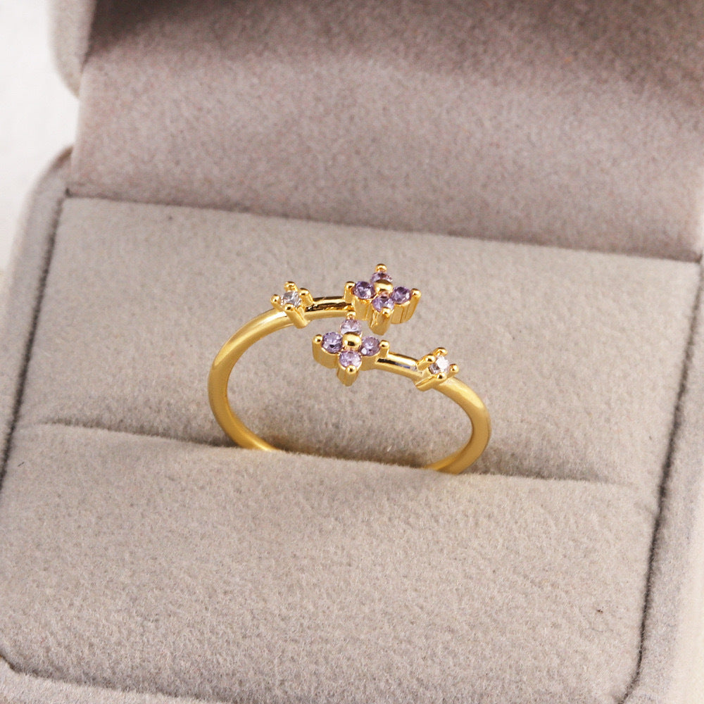 25 STYLES OF DREAMY SPARKLING ZIRCON -【RING】
