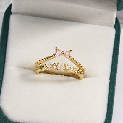 25 STYLES OF DREAMY SPARKLING ZIRCON -【RING】