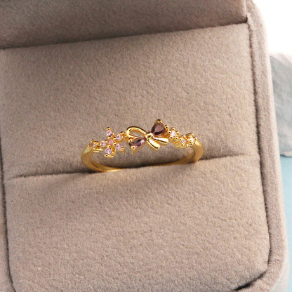 25 STYLES OF DREAMY SPARKLING ZIRCON -【RING】