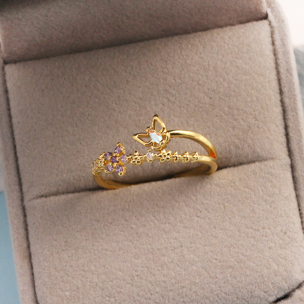 25 STYLES OF DREAMY SPARKLING ZIRCON -【RING】