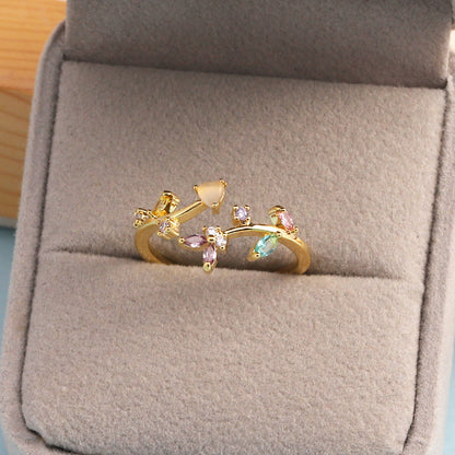 25 STYLES OF DREAMY SPARKLING ZIRCON -【RING】