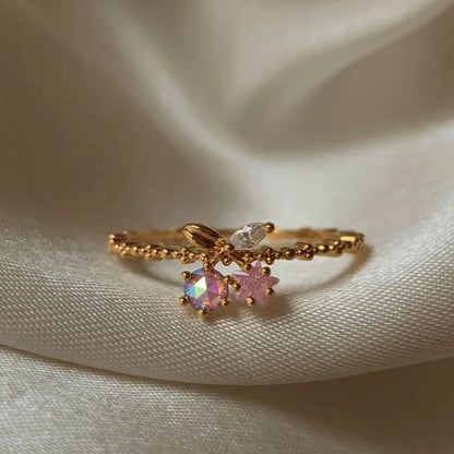 25 STYLES OF DREAMY SPARKLING ZIRCON -【RING】