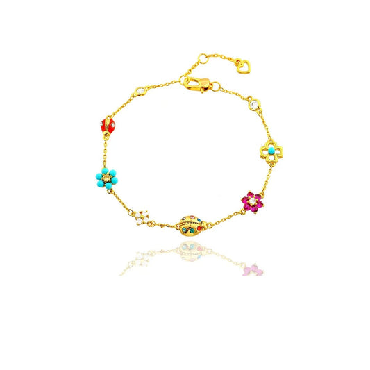 LADYBUG & FLOWER - 【BRACELET/NECKLACE】