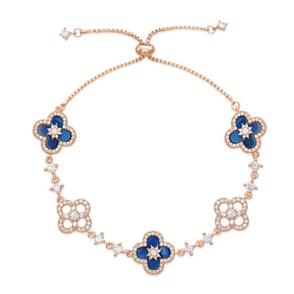 BLUE GOLD SAKURA -【BRACELET/EARRINGS/NECKLACE/SET】