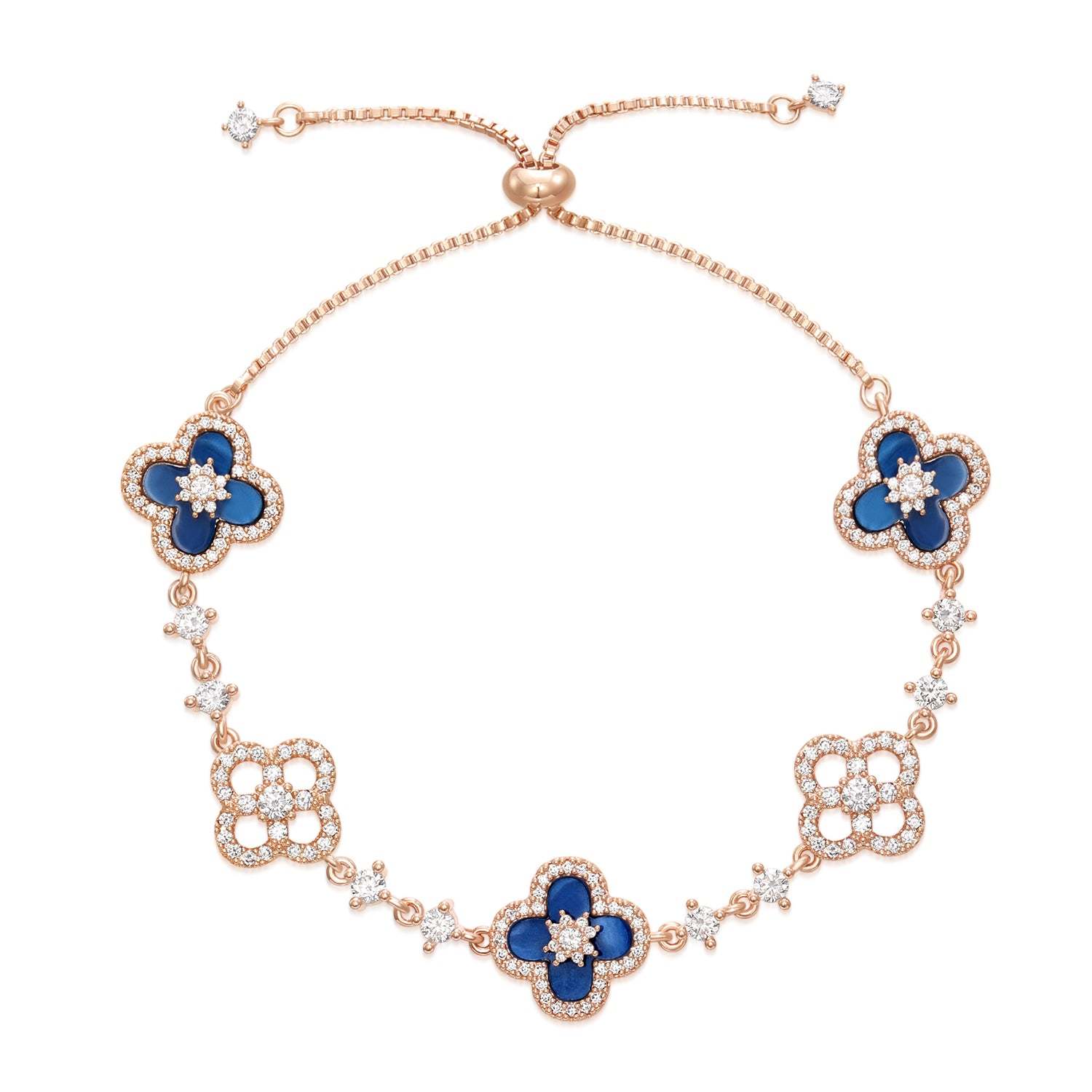 BLUE GOLD SAKURA -【BRACELET/EARRINGS/NECKLACE/SET】