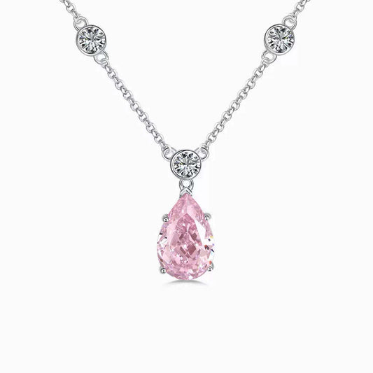 OVAL DIAMOND LOVE -【NECKLACE】