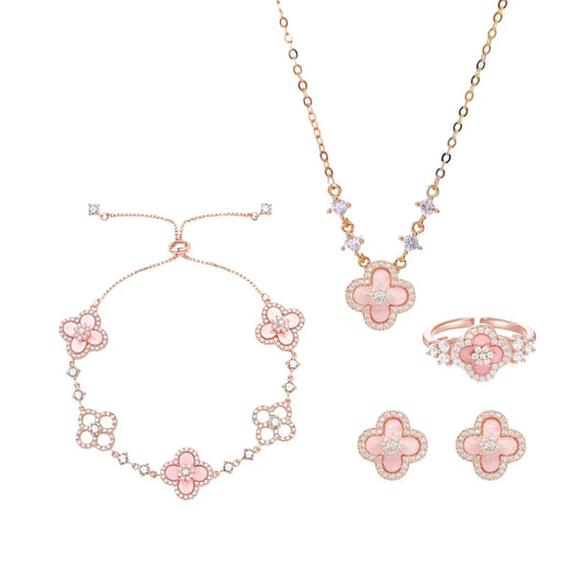 PINK GOLD SAKURA -【BRACELET/RING/EARRINGS/NECKLACE/SET】