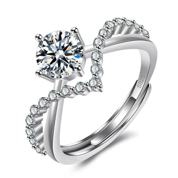 CROWNED LOVE HIS & HERS -【RING】| 925 SILVER