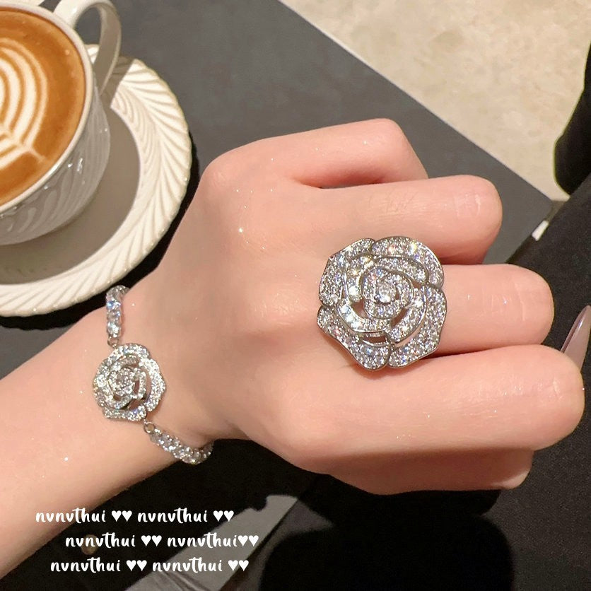 ROSE BLOSSOM -【BRACELET/RING/EARRINGS/NECKLACE/SET】