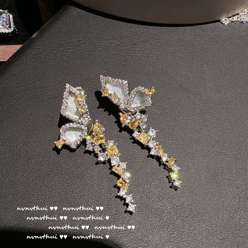 TOPAZ BUTTERFLY -【RING/EARRINGS/NECKLACE/SET】