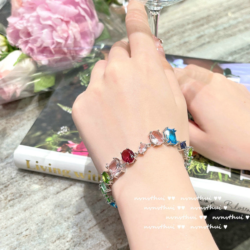 VIBRANT COLORFUL GEMSTONE -【BRACELET/RING/EARRINGS/NECKLACE/SET】