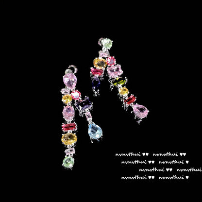 GARDEN RAINBOW GEM -【BRACELET/RING/EARRINGS/NECKLACE/SET】