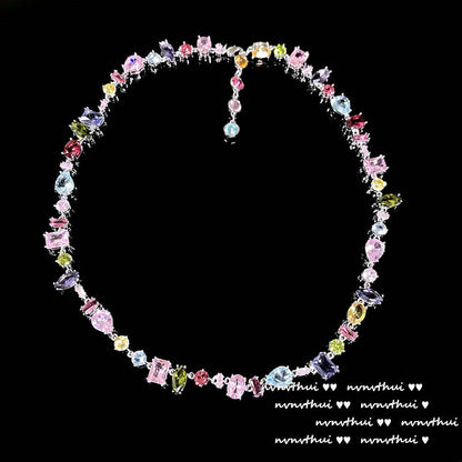 GARDEN RAINBOW GEM -【BRACELET/RING/EARRINGS/NECKLACE/SET】