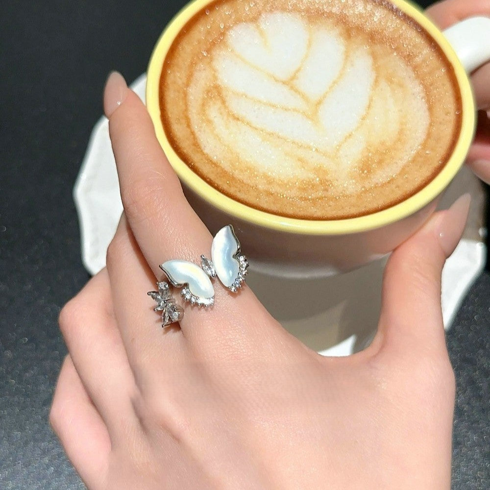 VINTAGE BUTTERFLY GEM -【EARRINGS/NECKLACE/SET】