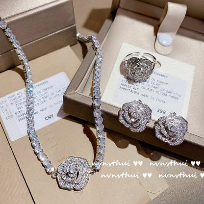 ROSE BLOSSOM -【BRACELET/RING/EARRINGS/NECKLACE/SET】