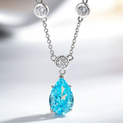 OVAL DIAMOND LOVE -【NECKLACE】
