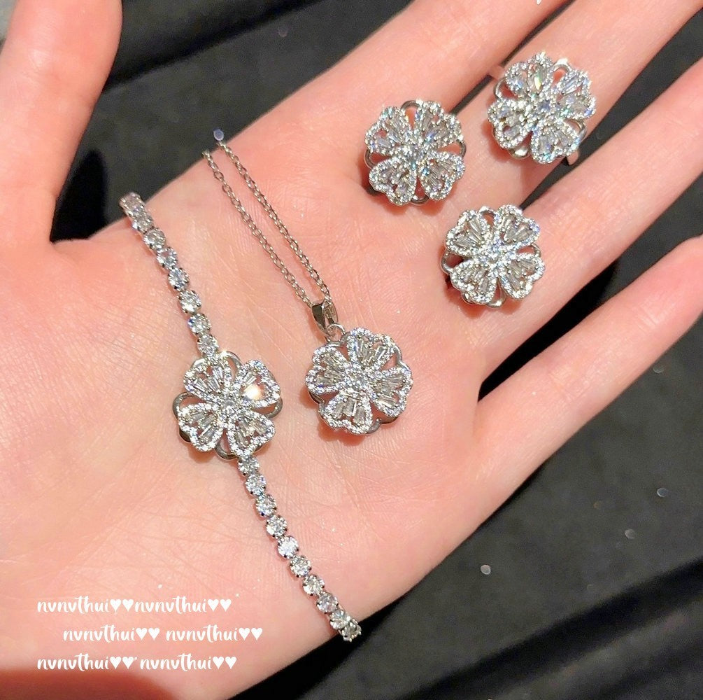 PEONY -【BRACELET/RING/EARRINGS/NECKLACE/SET】