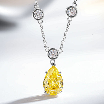 OVAL DIAMOND LOVE -【NECKLACE】