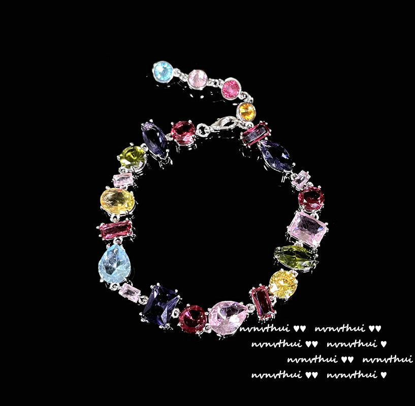 GARDEN RAINBOW GEM -【BRACELET/RING/EARRINGS/NECKLACE/SET】