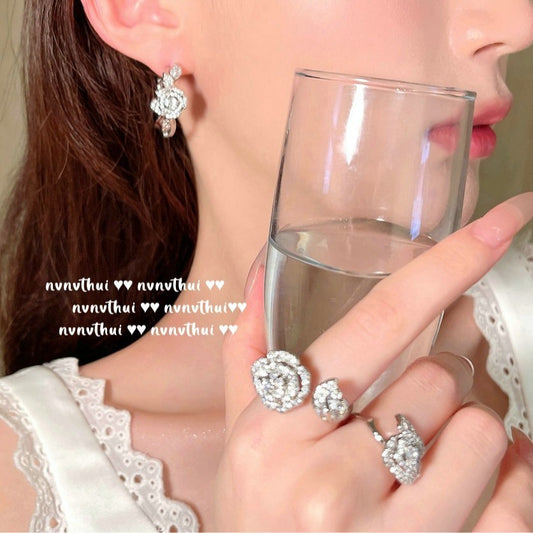 CAMELLIA -【BRACELET/RING/EARRINGS/NECKLACE/SET】