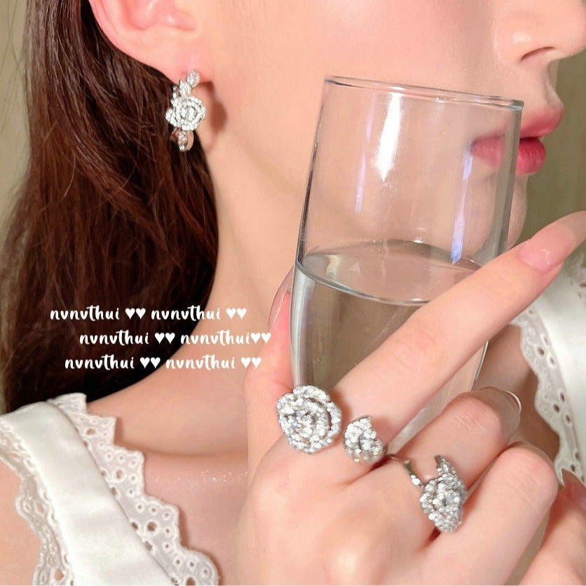 CAMELLIA -【BRACELET/RING/EARRINGS/NECKLACE/SET】
