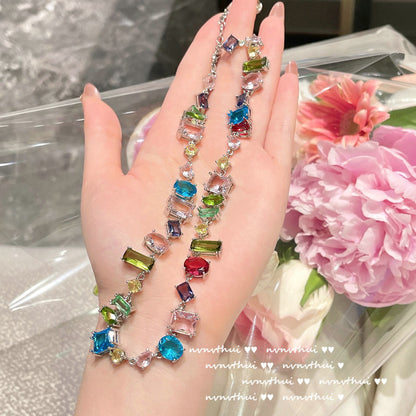 VIBRANT COLORFUL GEMSTONE -【BRACELET/RING/EARRINGS/NECKLACE/SET】