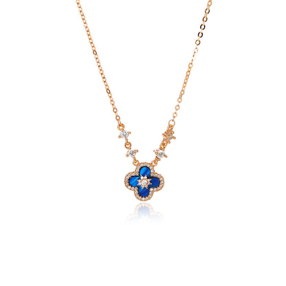 BLUE GOLD SAKURA -【BRACELET/EARRINGS/NECKLACE/SET】