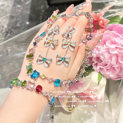 VIBRANT COLORFUL GEMSTONE -【BRACELET/RING/EARRINGS/NECKLACE/SET】