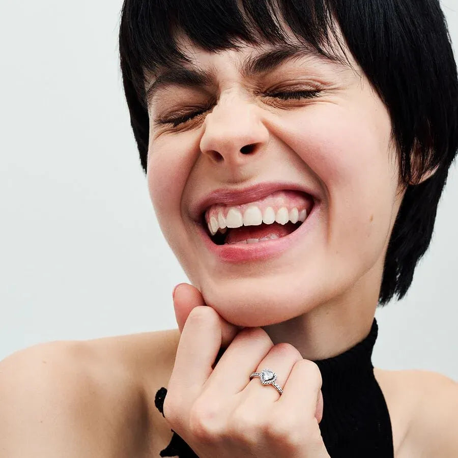 WHITE HEART -【RING/EARRINGS/NECKLACE/SET】