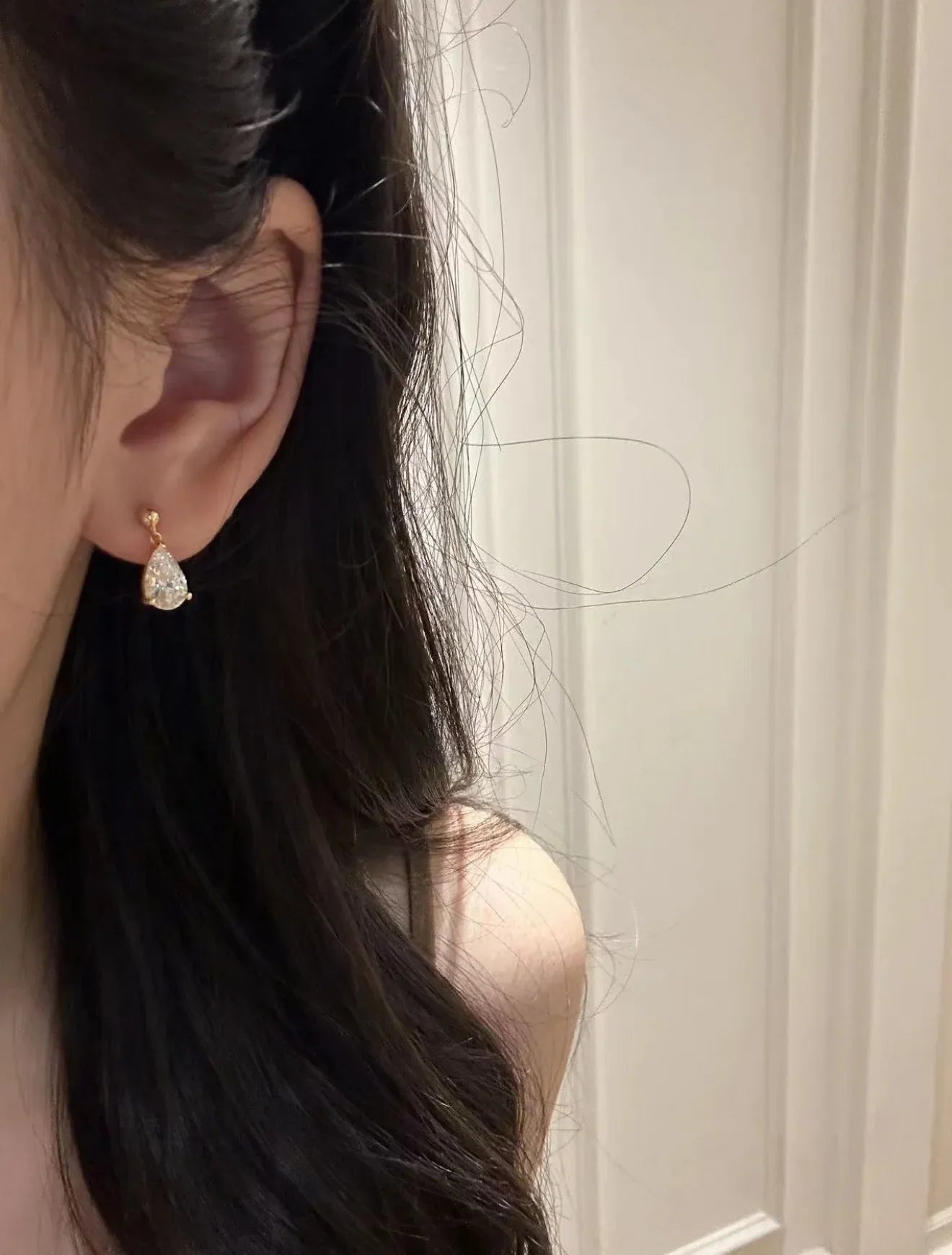 DROP DIAMOND - 【EARRINGS/NECKLACE】| 925 SILVER