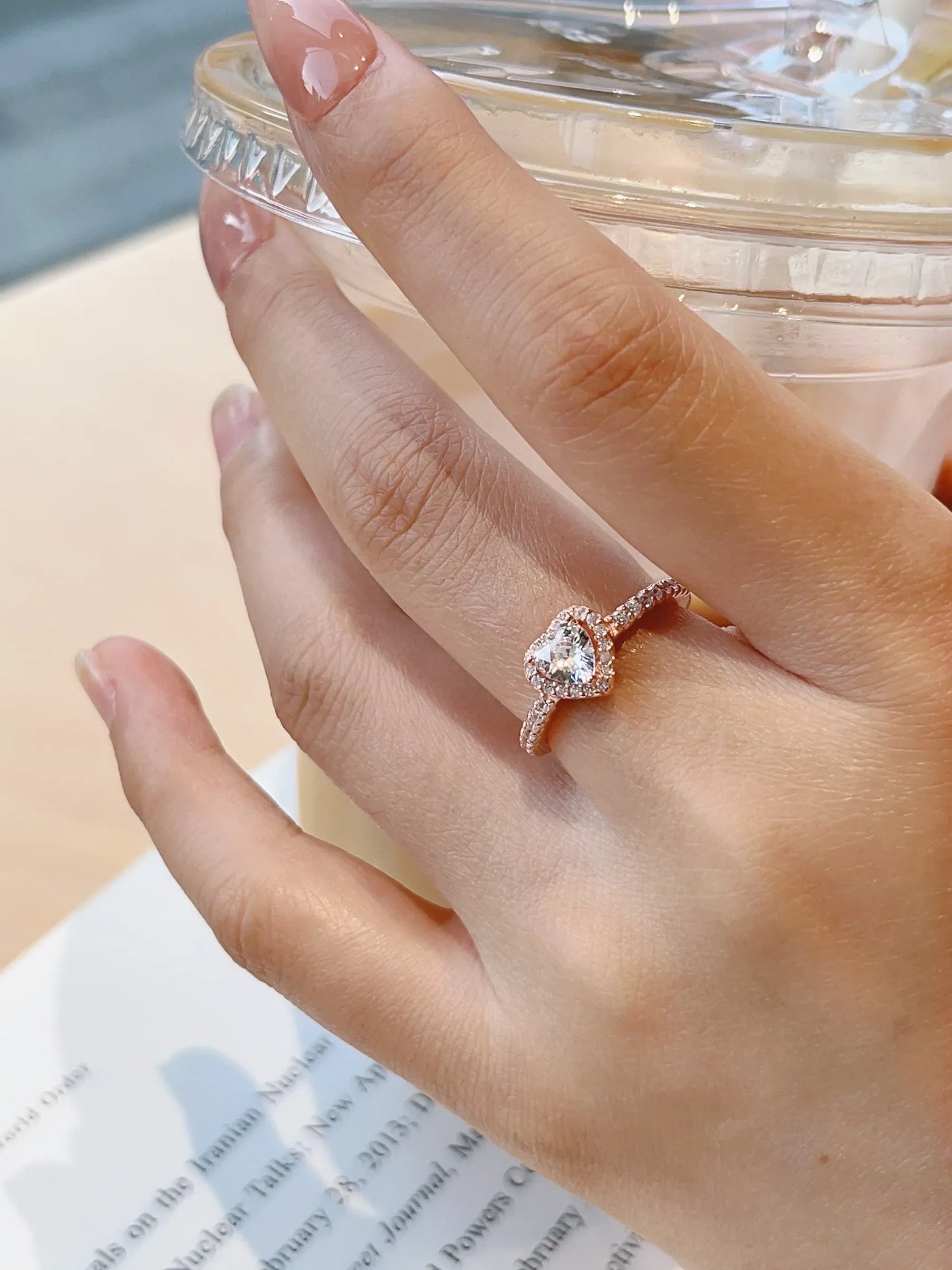 GOLD HEART -【NECKLACE/RING/EARRINGS/SET】| S925 SILVER